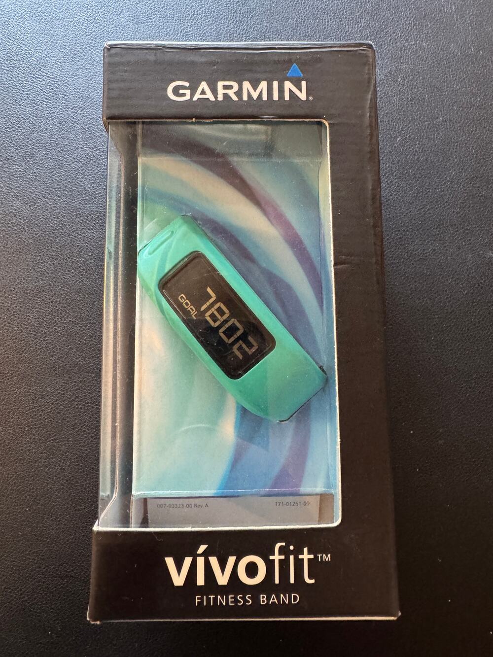 Garmin Vivofit Activity Tracker Teal Band Step Tracker NEW BATTERIES WORKING